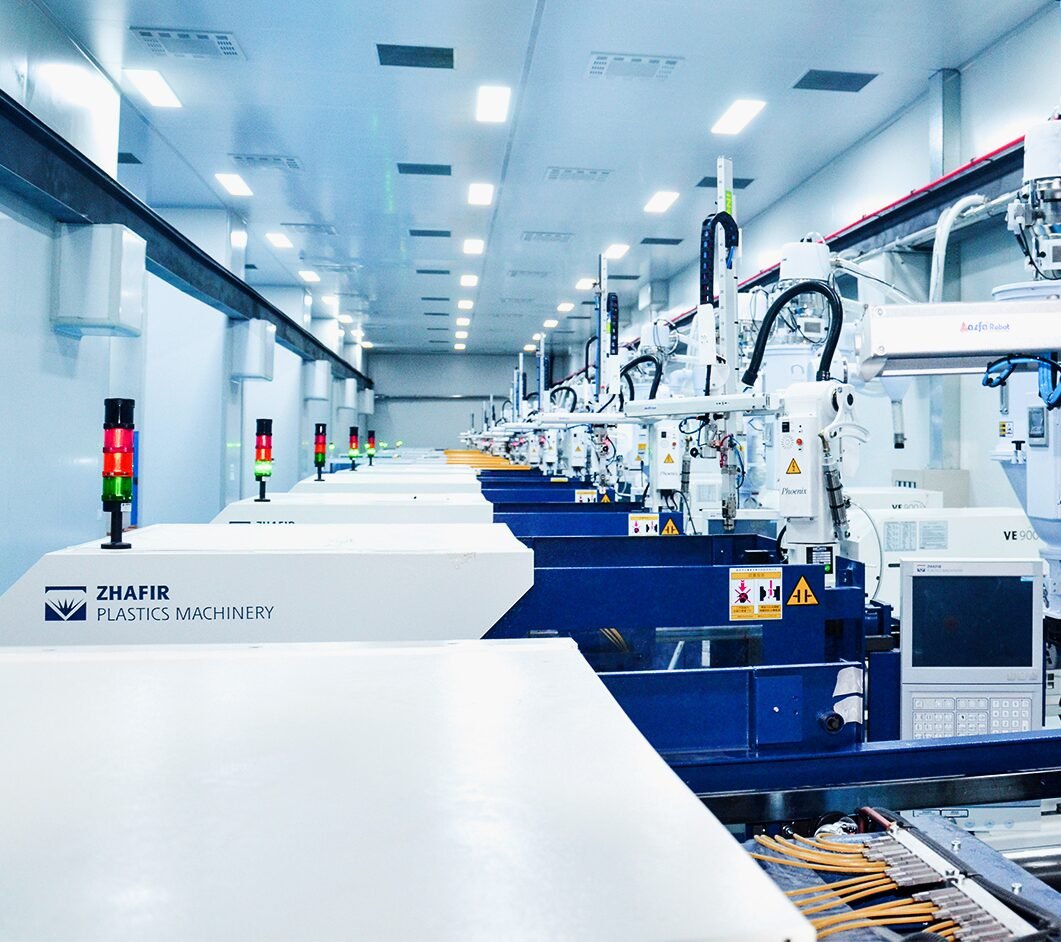 China contact lens manufacturer factory production line