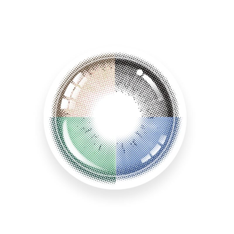 Full range contact lens products daily monthly yearly